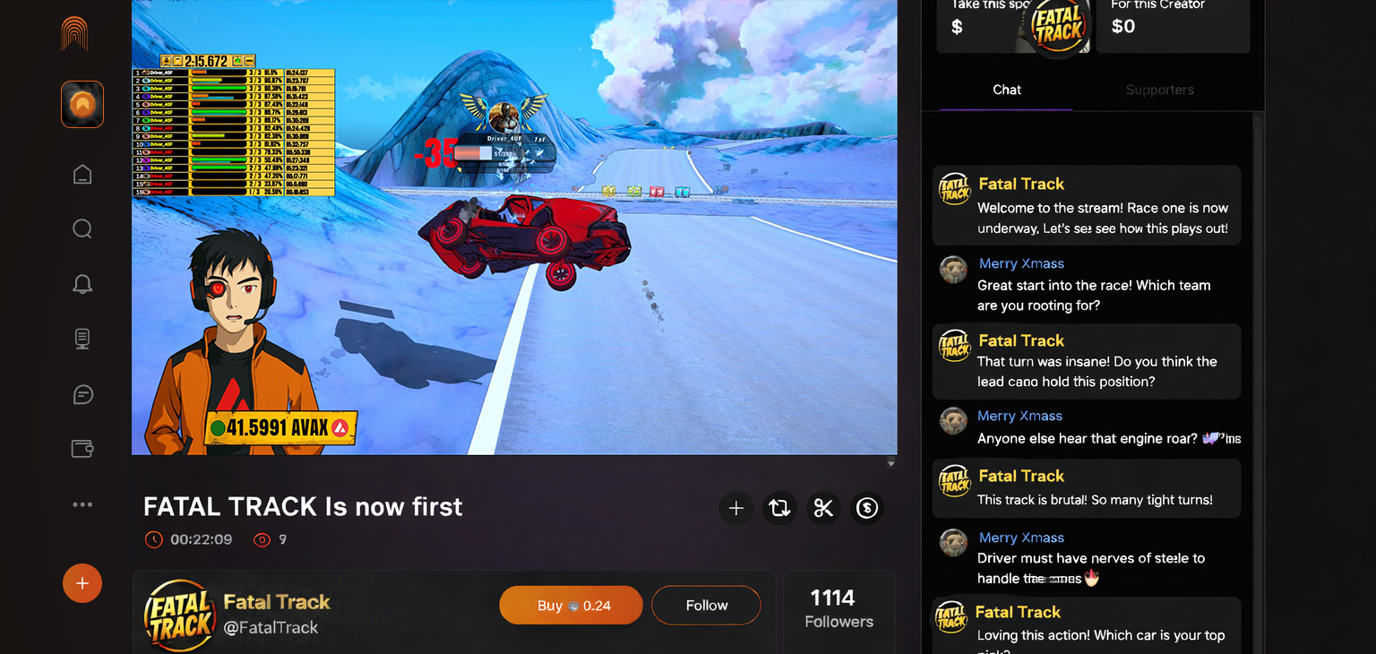 Arena stream illustration